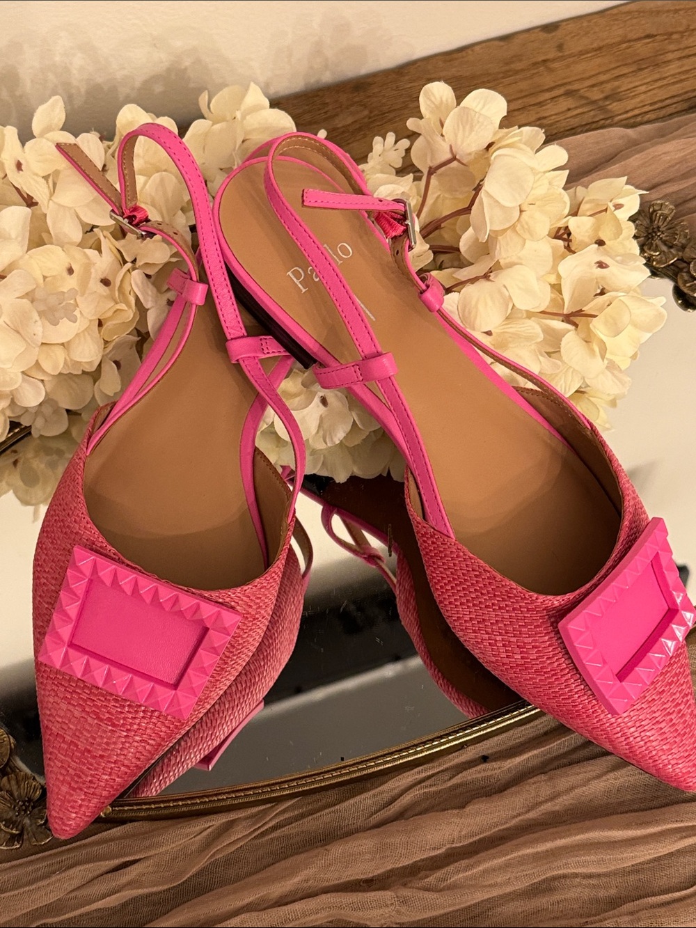 Linea Paolo Carmen
Slingback Pointed Toe Flat I... Hot Pink